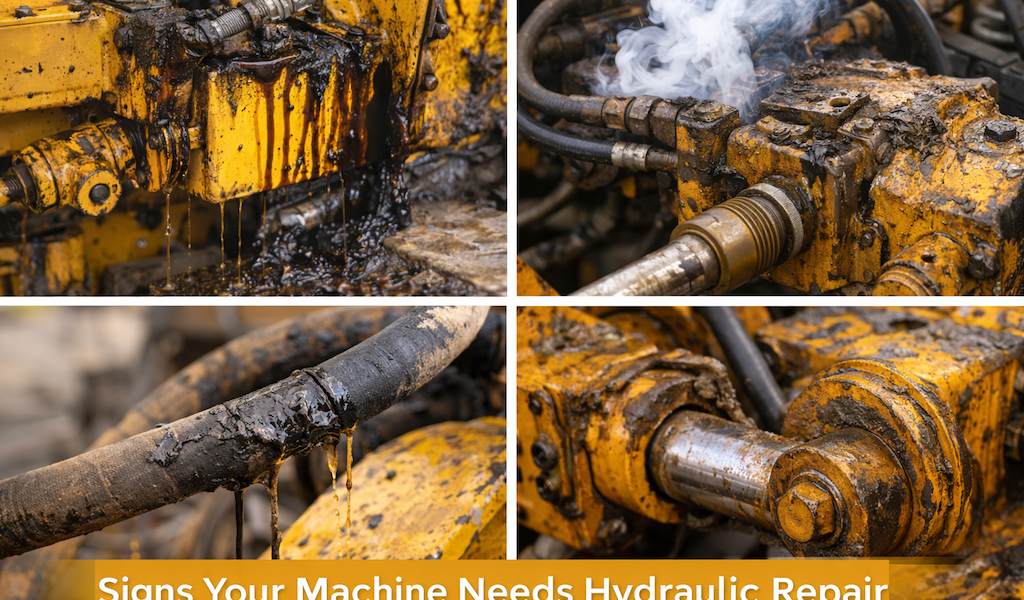 Signs Your Machine Needs Hydraulic Repair
